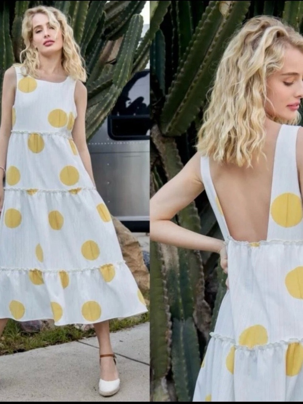 Anthropologie Eva Franco Cassis Tiered Maxi Dress